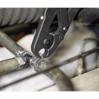 Sealey VS1680 Ear-Type Clip Pliers - Extra-Heavy-Duty additional 2