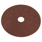 Sealey WSD424 Fibre Backed Disc Ø100mm - 24Grit Pack of 25 additional 1