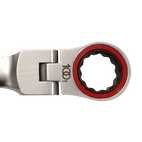 Sealey AK63942 Flexi-Head Ratchet Combination Spanner Set 12pc Metric Platinum Series additional 3