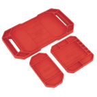 Sealey APNST4 Flexible Tool Trays Non-Slip - Pack of 3 additional 1