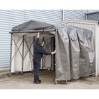 Sealey FGE01 Foldable Garage Extension 2.5 x 4.5 x 2.5m additional 2