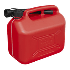 Sealey JC10PR Fuel Can 10L - Red additional 1