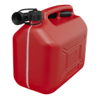 Sealey JC10PR Fuel Can 10L - Red additional 2