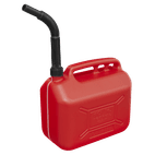 Sealey JC10PR Fuel Can 10L - Red additional 3
