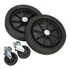 Sealey COMPKIT5 Wheel Kit for Fixed Compressors - 2 Castors &amp; 2 Fixed additional 1