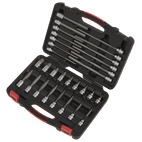 Sealey AK89000 Hex Socket Bit Set 30pc 3/8"Sq Drive - Platinum Series additional 3