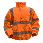 Sealey Hi-Vis Orange Jacket with Quilted Lining &amp; Elasticated Waist additional 1