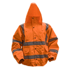 Sealey Hi-Vis Orange Jacket with Quilted Lining &amp; Elasticated Waist additional 5