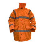 Sealey Hi-Vis Orange Motorway Jacket with Quilted Lining additional 2
