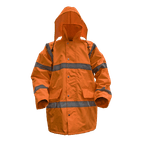 Sealey Hi-Vis Orange Motorway Jacket with Quilted Lining additional 5