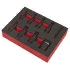 Sealey AK5622 Impact Spline Socket Bit Set 8pc 3/8"Sq Drive additional 4