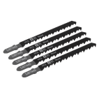 Sealey SJBT144D Jigsaw Blade General Wood 100mm 6tpi - Pack of 5 additional 1