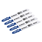 Sealey SJBT118AF Jigsaw Blade Metal 75mm 21tpi - Pack of 5 additional 1