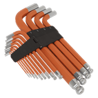 Sealey AK71870 Jumbo Ball-End Hex Key Set 13pc Anti-Slip - Imperial additional 2
