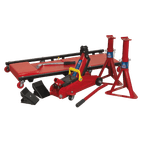 Sealey JKIT01 Lifting Kit 5pc 2tonne (Inc Jack, Axle Stands, Creeper, Chocks &amp; Wrench) additional 1