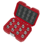 Sealey SX224 Locking Wheel Nut Key Set 12pc - VW additional 2