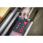 Sealey AK5525 Low Profile Impact Hex Socket Bit Set 1/4" &amp; 3/8" Sq Drive 9pc - Metric additional 2