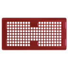 Sealey APPB Magnetic Pegboard - Red additional 2