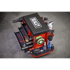 Sealey SCR18R Mechanic's Utility Seat &amp; Toolbox - Red additional 5
