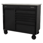 Sealey AP4206BE Mobile Tool Cabinet 1120mm with Power Tool Charging Drawer additional 2
