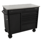 Sealey AP4206BE Mobile Tool Cabinet 1120mm with Power Tool Charging Drawer additional 3
