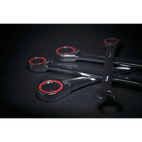 Sealey AK63941 Ratchet Combination Spanner Set 7pc Metric Platinum Series additional 3