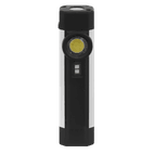 Sealey LED220UV Rechargeable Aluminium Pocket Light with UV 3W COB + 1 SMD additional 4