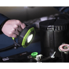 Sealey LED1400P Rechargeable Pocket Floodlight with Magnet 360° 14W COB LED - Green additional 7