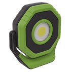 Sealey LED1400P Rechargeable Pocket Floodlight with Magnet 360° 14W COB LED - Green additional 4