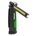 Sealey LED186 Rechargeable Slim Folding Inspection Lamp 6W COB LED + 1W LED Lithium-ion additional 10