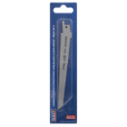 Sealey SRBS644H Reciprocating Saw Blade Clean Wood 150mm 10tpi - Pack of 5 additional 2