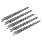 Sealey SRBS644H Reciprocating Saw Blade Clean Wood 150mm 10tpi - Pack of 5 additional 3