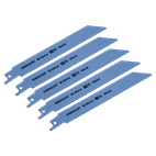 Sealey SRBR622AF Reciprocating Saw Blade Metal 150mm 24tpi - Pack of 5 additional 1