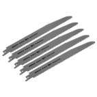 Sealey SRBRB922F Reciprocating Saw Blade Multipurpose 230mm 5-8tpi - Pack of 5 additional 1