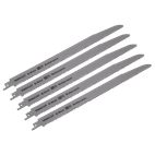 Sealey SRBRB1222F Reciprocating Saw Blade Multipurpose 300mm 5-8tpi - Pack of 5 additional 2