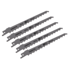 Sealey SRBR617K Reciprocating Saw Blade Pruning &amp; Coarse Wood 150mm 3tpi - Pack of 5 additional 2