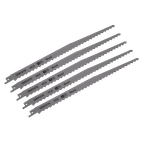 Sealey SRBR1217K Reciprocating Saw Blade Pruning &amp; Coarse Wood 300mm 3tpi - Pack of 5 additional 3