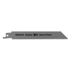 Sealey SRBR622HF Reciprocating Saw Blade Wood &amp; Plastics 150mm 10tpi - Pack of 5 additional 3