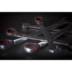 Sealey AK63944 Reversible Ratchet Combination Spanner Set 12pc Metric Platinum Series additional 3