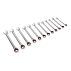 Sealey AK63944 Reversible Ratchet Combination Spanner Set 12pc Metric Platinum Series additional 4