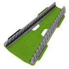 Sealey WR11HV Reversible Spanner Rack 16pc Hi-Vis Green additional 4
