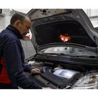 Sealey LED040 Rotating Warning Emergency Light 12 SMD LED + 6 SMD LED 3 x AAA Cell additional 2