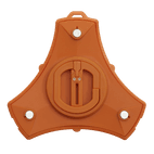 Sealey LED040 Rotating Warning Emergency Light 12 SMD LED + 6 SMD LED 3 x AAA Cell additional 6