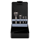 Sealey CSSET4O Slotted Deburring Countersink Drill Bit Set 4pc 90° additional 3