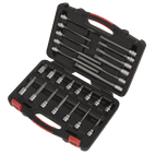 Sealey AK89002 Spline Socket Bit Set 26pc 3/8"Sq Drive - Platinum Series additional 3
