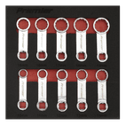 Sealey AK59895 Torque Adaptor Spanner Set 10pc 3/8"Sq Drive - Metric additional 4