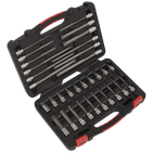Sealey AK89001 TRX-Star* Socket Bit Set 32pc 3/8"Sq Drive - Platinum Series additional 1