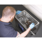 Sealey SCT27 Ultrasonic Parts Cleaning Tank 27L additional 6