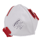 Sealey 9333/10 Valved Fold Flat Mask FFP3 - Pack of 10 additional 1