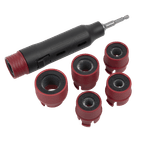 Sealey VS8003 Wheel Stud Cleaning Tool Set additional 1